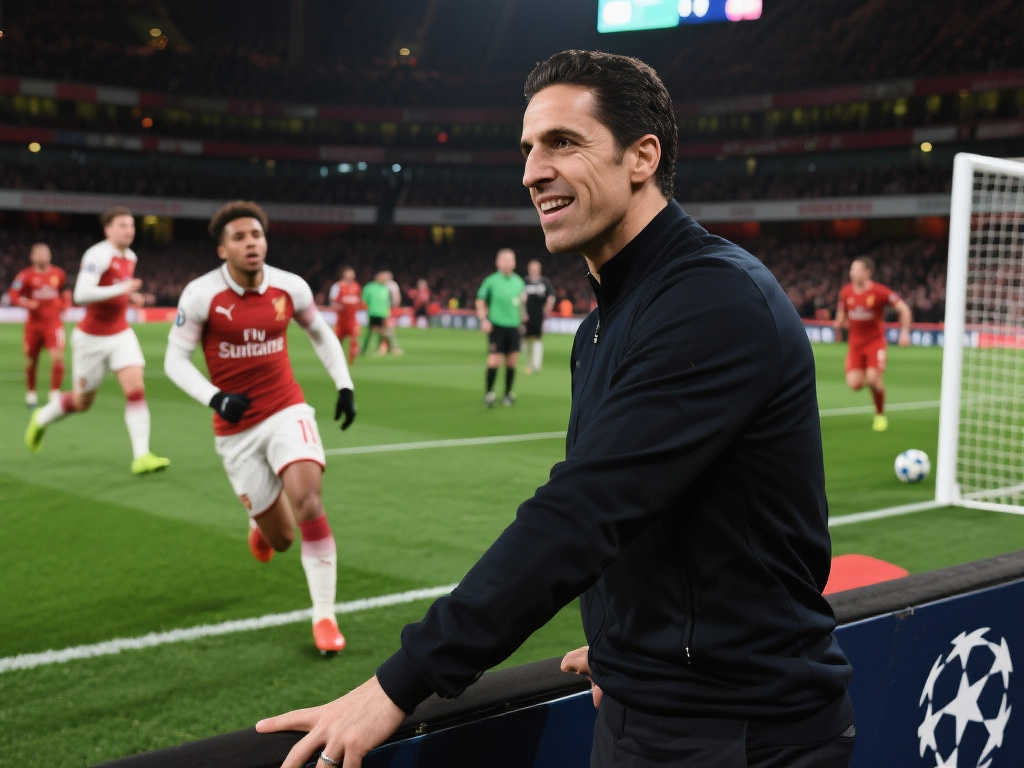 欧冠半决赛首回合主场失利，枪手逆转希望渺茫：历史仅两队做到